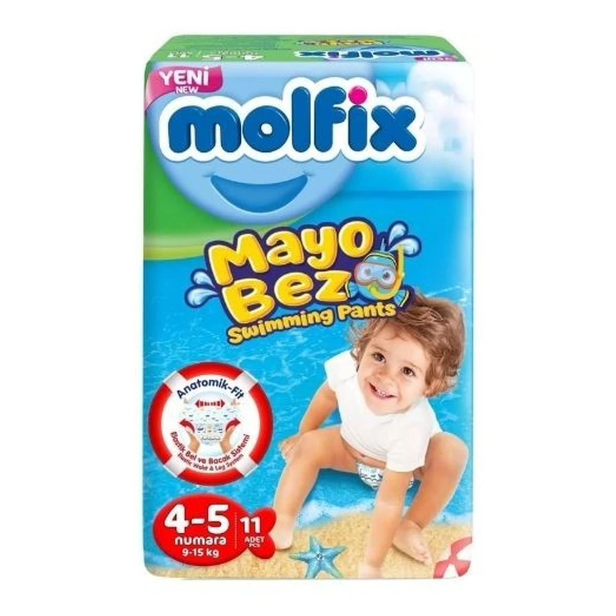 Molfix Mayo Bez 4-5 Beden 11 Adet