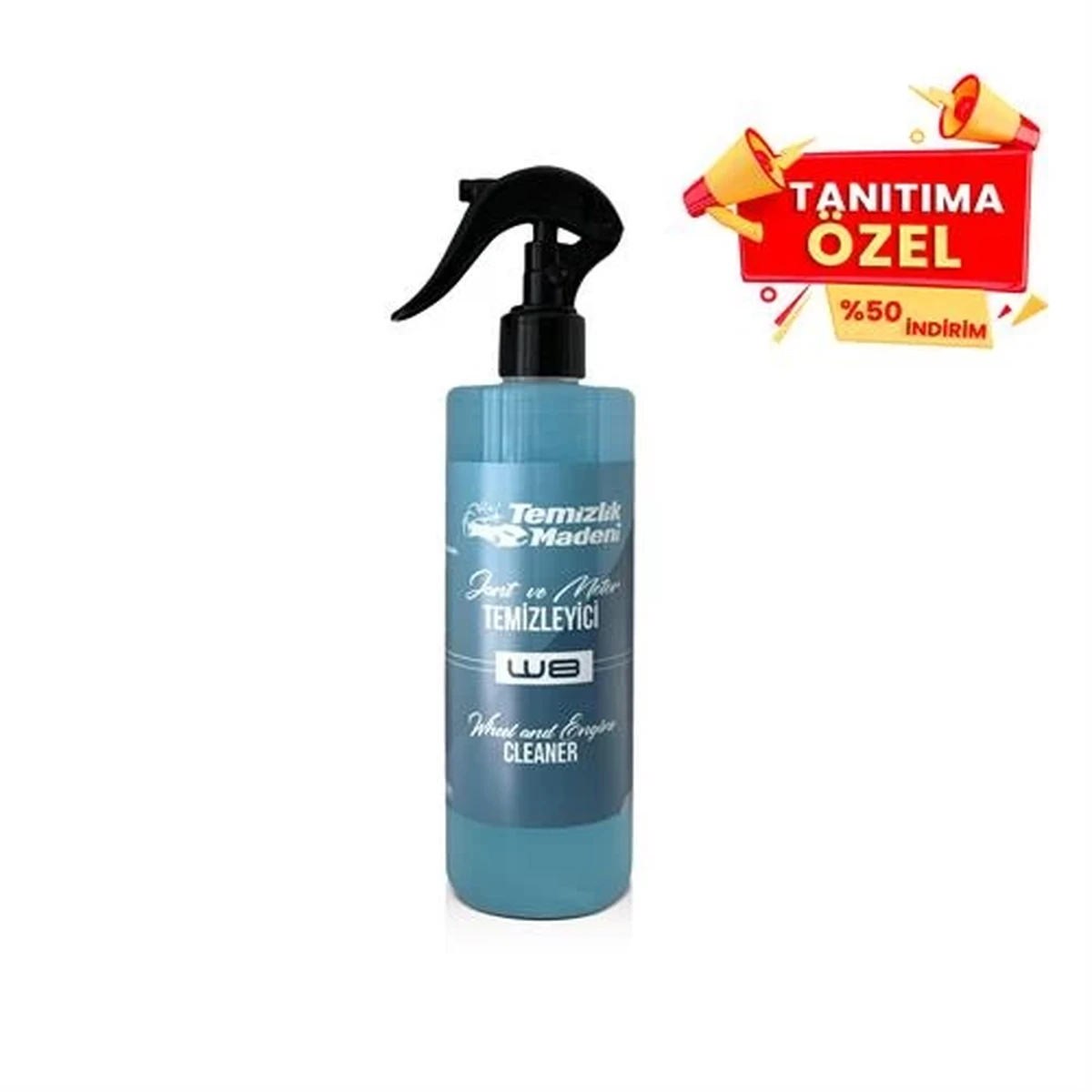 Temizlik Madeni Jant Ve Motor Temizleyici W8 - 400 Ml