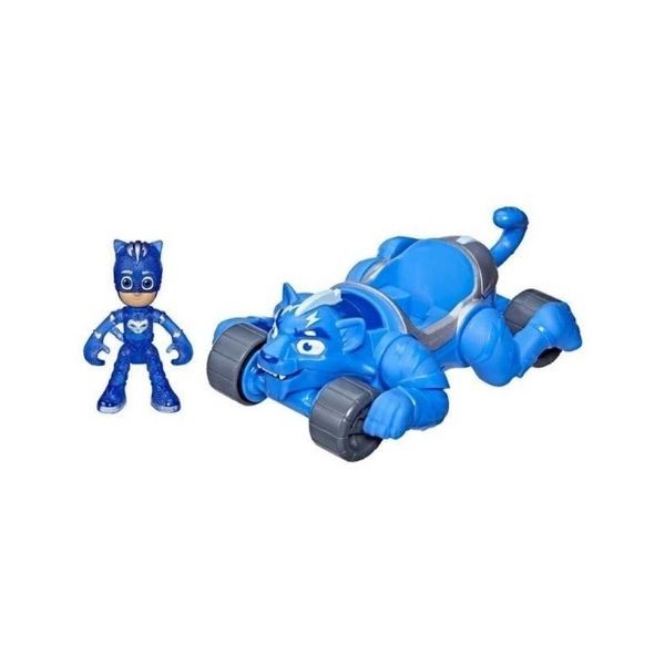 Pijamaskeliler Animal Power Figür Ve Hayvan Sürücüsü F5204-f5341 Catboy
