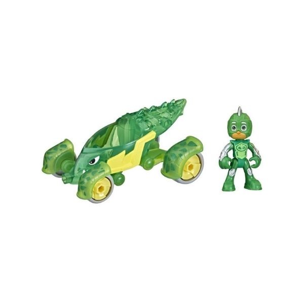 Pjmasks Animal Power Araç Ve Figür F5203-f5339 Gekko-mobile (yeşil)