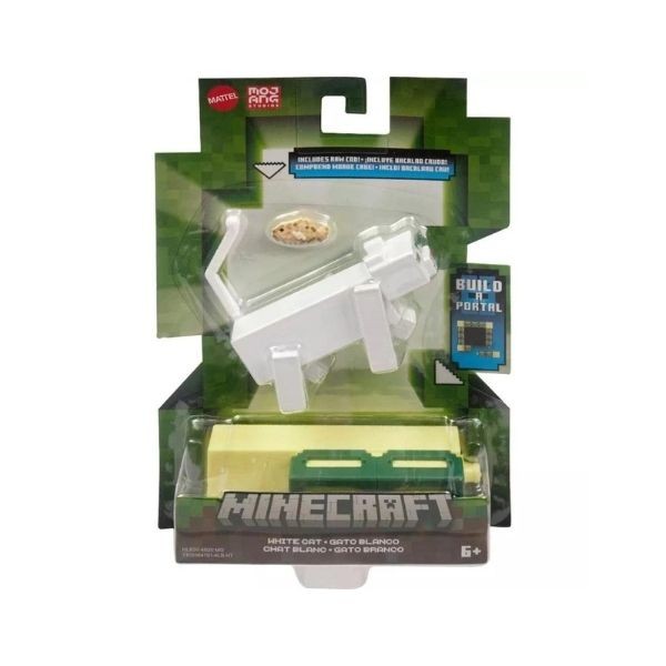 Minecraft Aksesuarlı Figürler Gtp08-hlb20 Beyaz Kedi