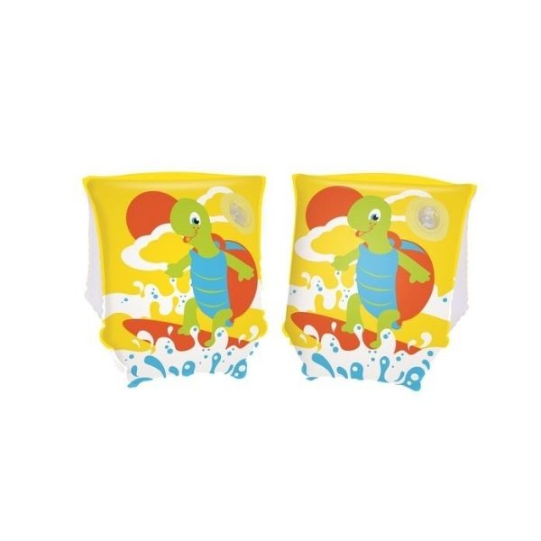 Bestway 32043 Sarı Kaplumbağa Desenli Kolluk