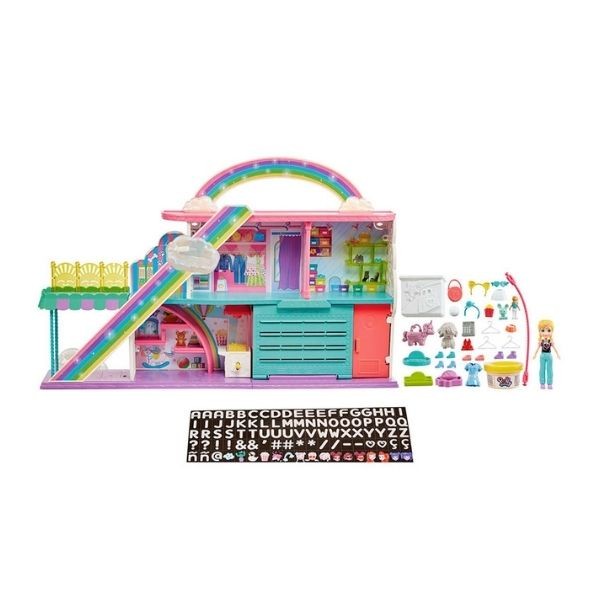 Polly Pocket Gökkuşağı Alışveriş Merkezi Hhx78