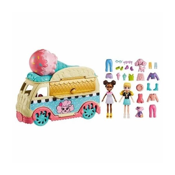 Polly Pocket Minik Lezzetler Dondurma Arabası Hhx77