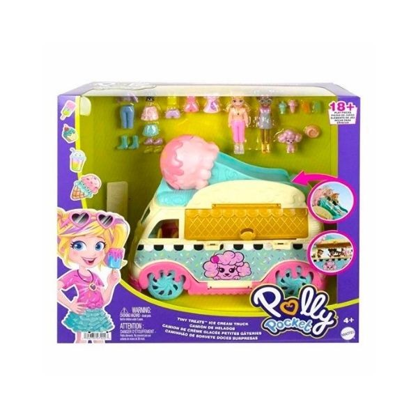 Polly Pocket Minik Lezzetler Dondurma Arabası Hhx77
