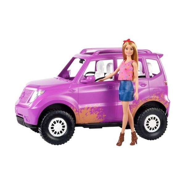Barbie Bebek Ve Suv Aracı Ght18