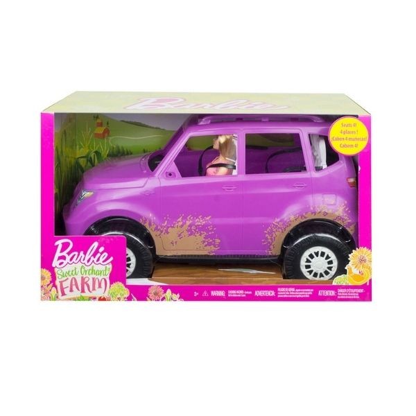 Barbie Bebek Ve Suv Aracı Ght18