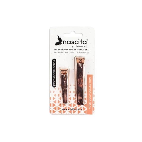 Nascita İkili Bronz Tırnak Makası Seti 05