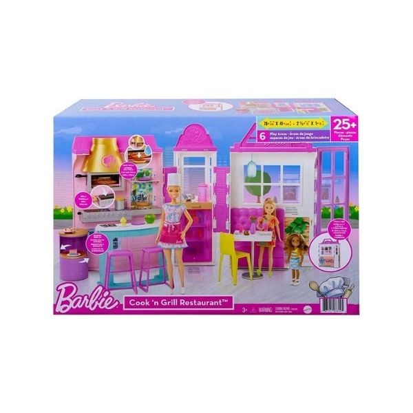 Barbie'nin Muhteşem Restoranı Oyun Seti Gxy72