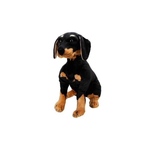 Sunman Rottweiler Oyuncak Oturan Peluş Köpek 68 Cm