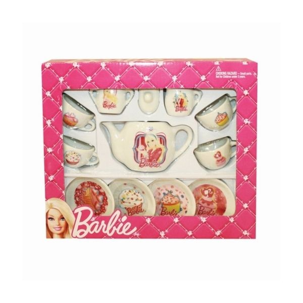 Vardem Barbie Porselen Çay Seti 13 Parça