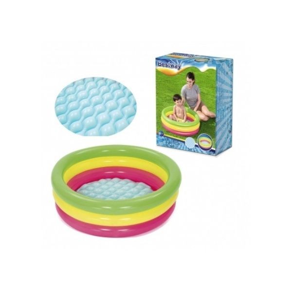 Bestway 51128 Şişme Zeminli Bebek Havuzu 70 × 24 cm 41 L