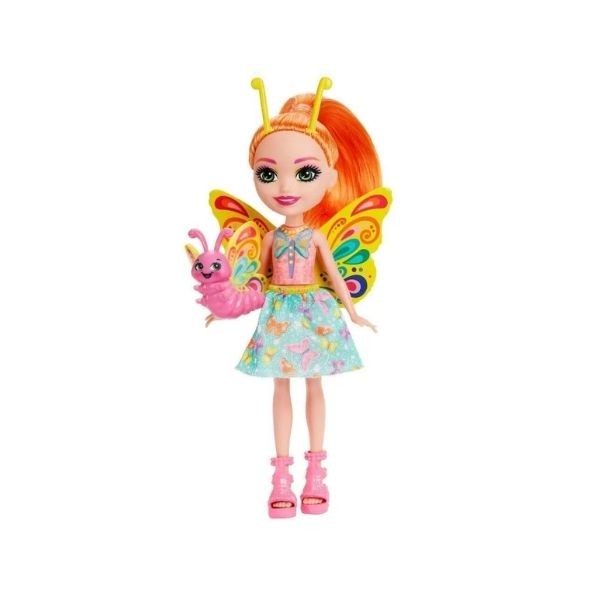Enchantimals Popüler Karakter Bebekler Butterfly Ve Dart Doll Fnh22-hkn12