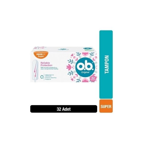 O.b. Original Super Tampon 32'li Paket