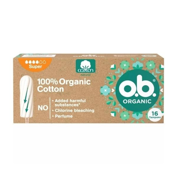 O.b. Organic Super Tampon 16'lı Paket