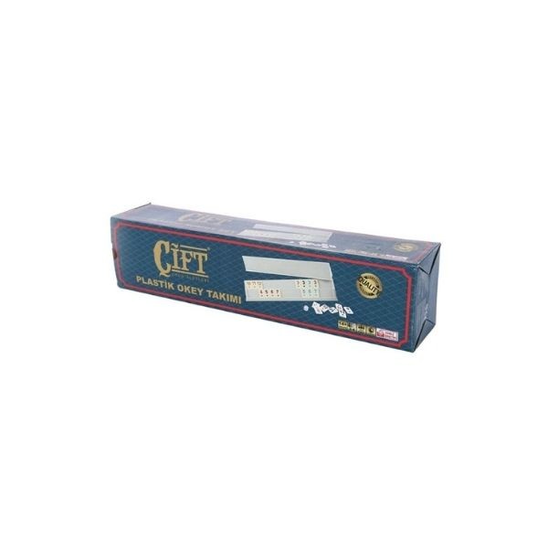 Çift Oyun Plastik Okey Takımı