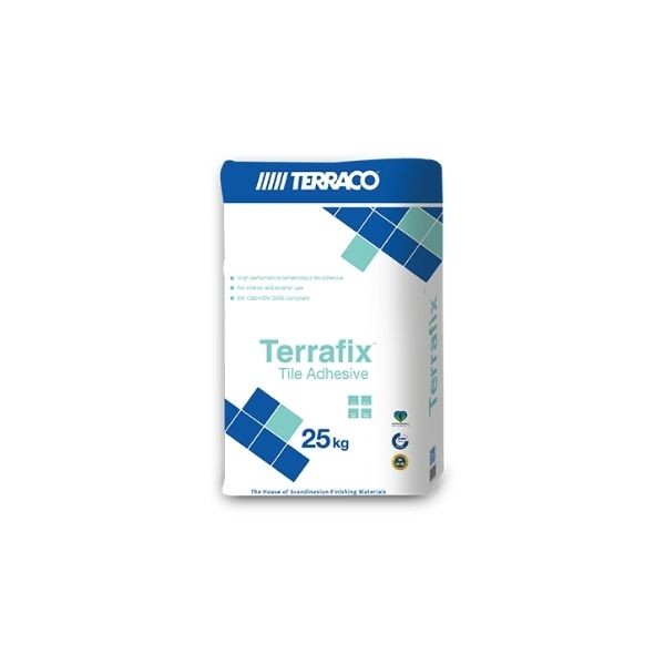 Terraco Terrafix W11 Seramik Yapıştırma Harcı Gri 25 Kg C1TE