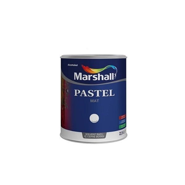 Marshall Mb Pastel Mat Siyah İç Cephe Boyası 2,5 Lt