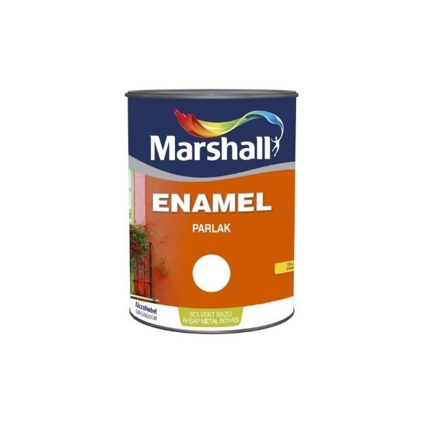Marshall Enamel Parlak Boncuk Mavi Metal Boyası 0,75 Lt