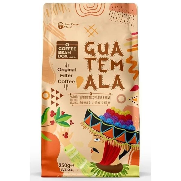 Coffee Bean Box Guatemala Original Filtre Kahve 250 Gr