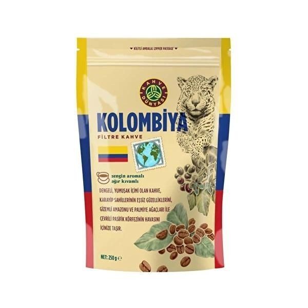 Kahve Dünyası Yöresel Kolombiya Filtre Kahve 250 g