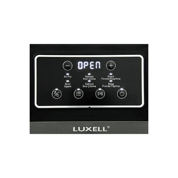 Luxell XXL FastFryer Siyah Fritöz 7,5Lt 1850W LX-AF-01