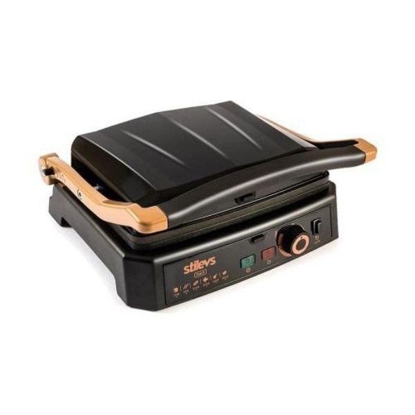Stilevs Tost X Izgara ve Tost Makinası Siyah