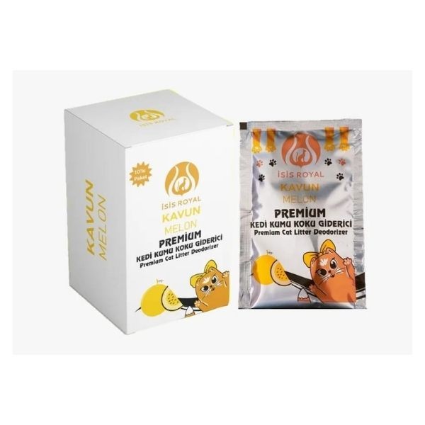 İsis Royal Kavun Kokulu Kedi Kumu Koku Giderici 10 x 25 Gr