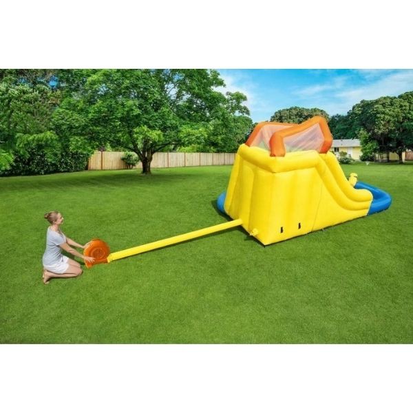Bestway 53345 Aqua Park Şişme Oyun Parkuru Kaydıraklı 435 × 286 × 267 cm