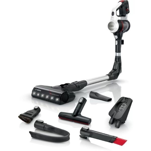 Bosch Katlanır Dik Şarjlı Süpürge Unlimited Beyaz BCS711XXL
