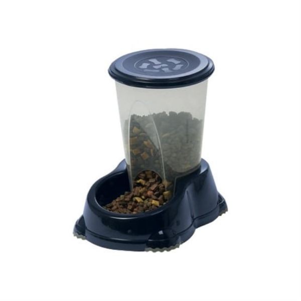 Moderna Smart Kedi Ve Köpek Saklamalı Mama Kabı Lacivert 1.5 Lt