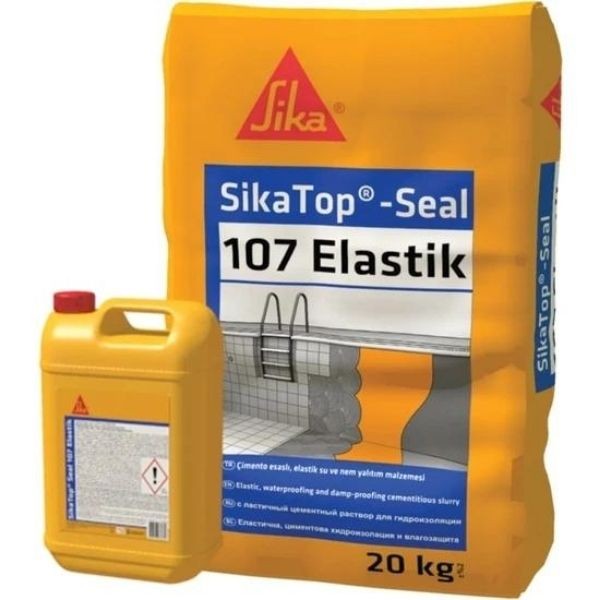 Sika Top® SEAL-107 Elastik Su Yalıtım Malzemesi 20+10=30 kg