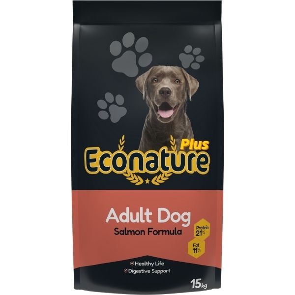 Econature Somonlu Yetişkin Köpek Maması 15 Kg