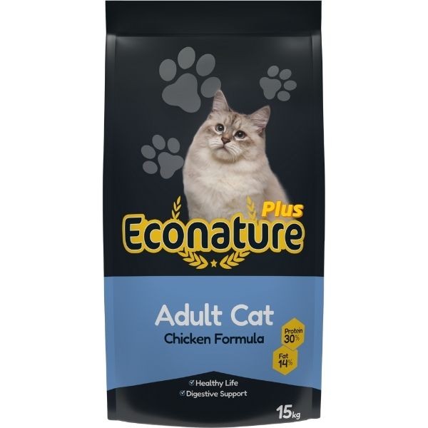 Econature Plus Tavuklu Yetişkin Kedi Maması 15 Kg