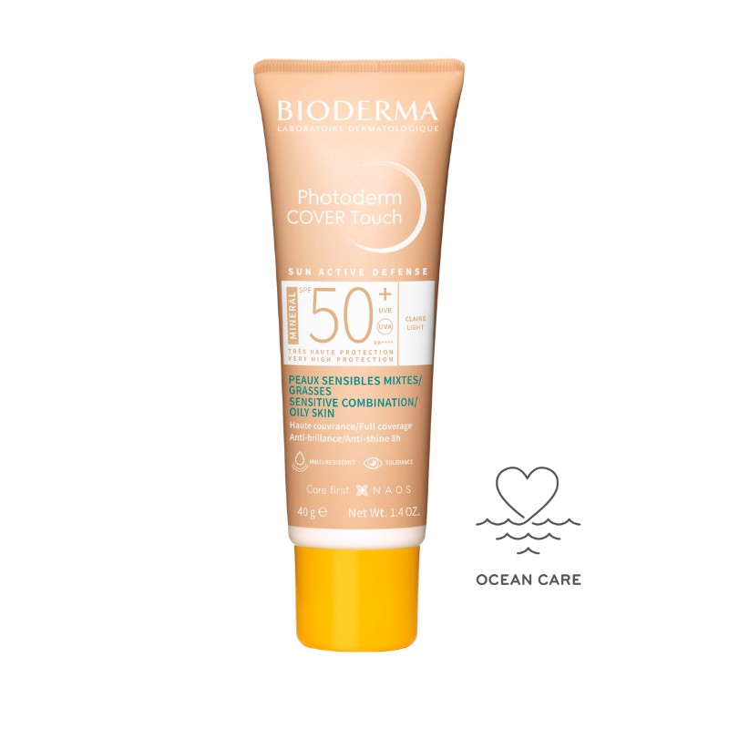Bioderma Photoderm Cover Touch SPF50 40 g Light Güneş Koruyucu Krem