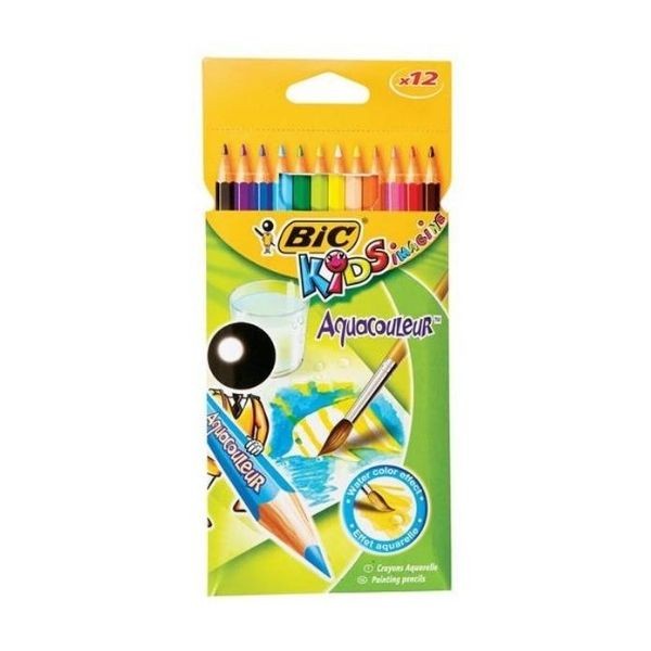 Bic Aquacouleur Kuru Sulu Boya 12'li 8575613