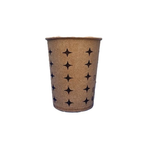 Only My Cup Desenli Kraft 7 Oz Karton Bardak 50'li Paket