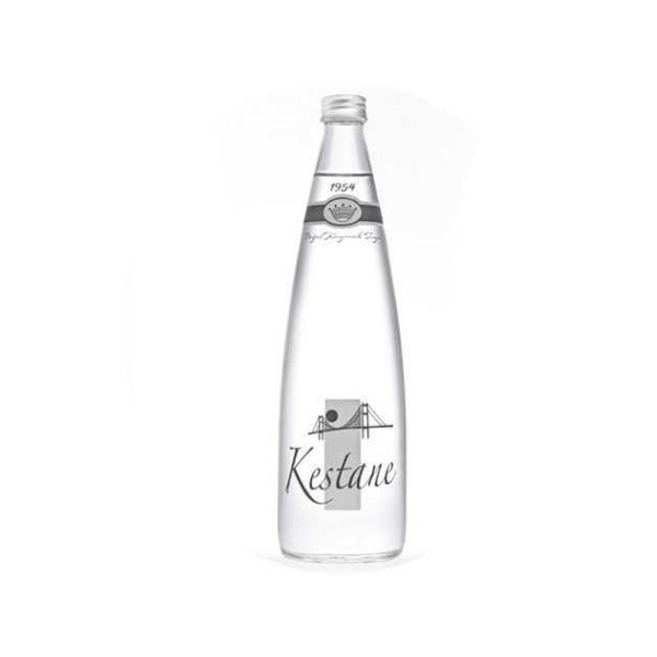 Kestane Cam Şişe Su 330 Ml 20'li