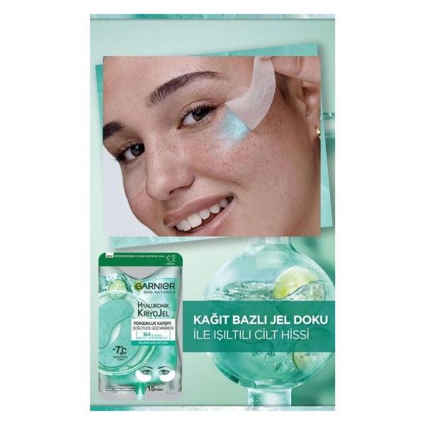 Garnier Hyaluronik Kriyojel Soğutucu Göz Maskesi 5 g
