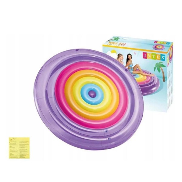 Intex 57285 Nazar Boncuğu Ada Yatak 201 cm 3
