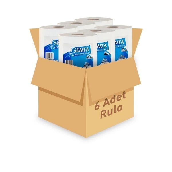 Senta 21cm Hareketli Havlu 3.5kg 6 Rulo