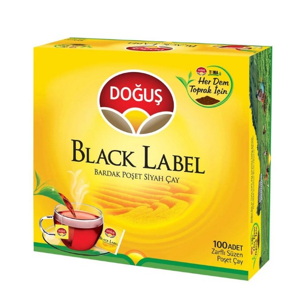 Doğuş Black Label Bardak Poşet Çay 200 g