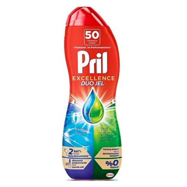 Pril Gold Yağ Çözücü Jel 900 ml