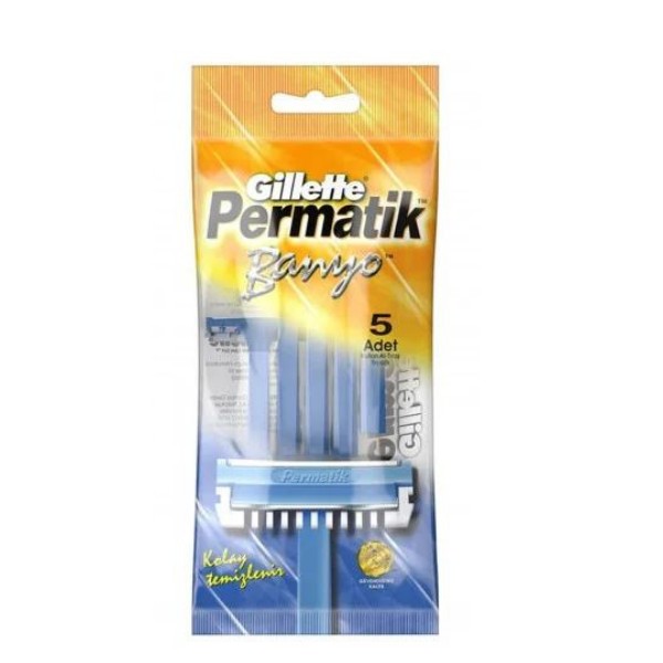 Gillette Permatik Banyo Poşet 5Li