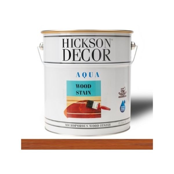 Hickson Decor Ultra Aqua Wood Stain Chestnut Renkli Ahşap Vernik 2,5 Lt