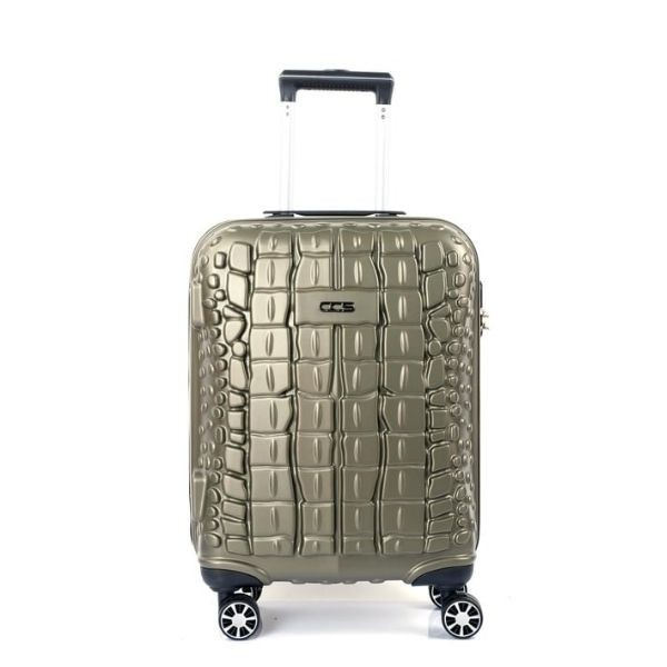 Ççs 5201 Crocodile Orta Boy Valiz Yeşil