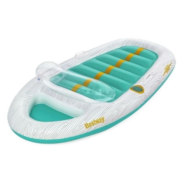 Bestway 43650 Kayık Şekilli Yastıklı Şişme Yatak 216 × 117 cm