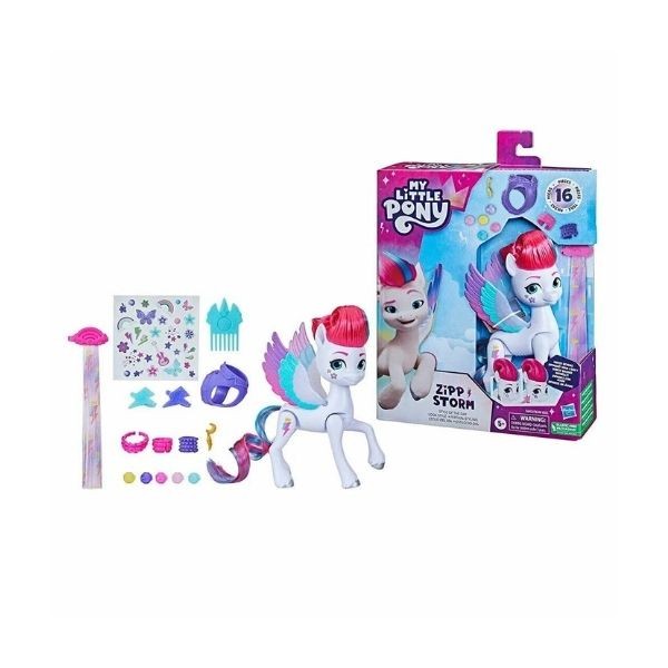 My Little Pony Bridlewoodstock Günün Stili Figür F6349-F6452 Zipp Storm