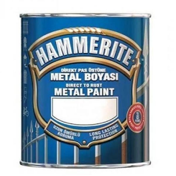 Hammerite Pürüzsüz Metal Boyası Gümüş - 2.5lt
