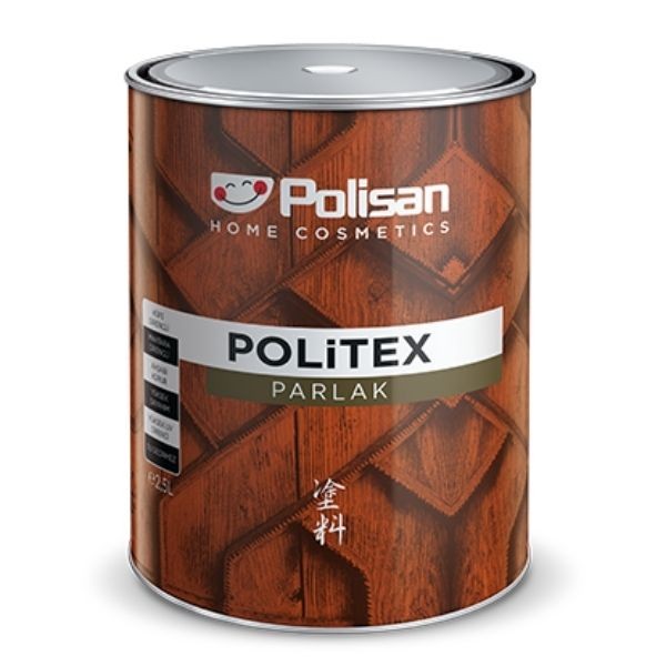 Polisan Politex Vernikli Parlak Ahşap Koruyucu Ceviz 15lt